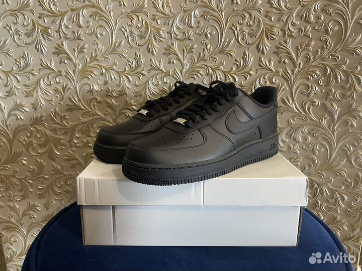 Nike air force 1 low black оригинал