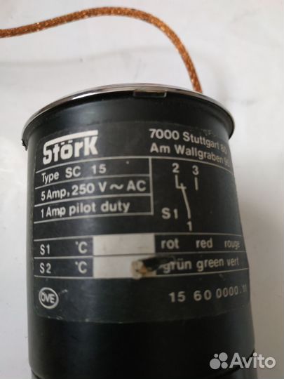 Без доставок Манометрический термометр Stork sc 15