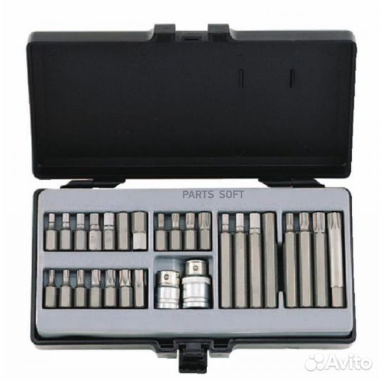 Force 4283 1/2 Набор бит L30mm, L75mm 28пр