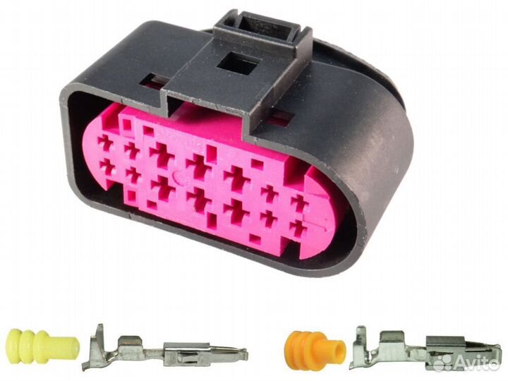 Разъем фары 1J0973737