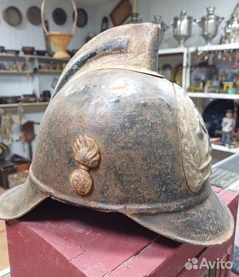 Каска пожарника, 1920-1930гг