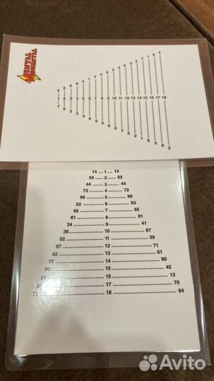 Карточки для скорочтения (струп-тест)