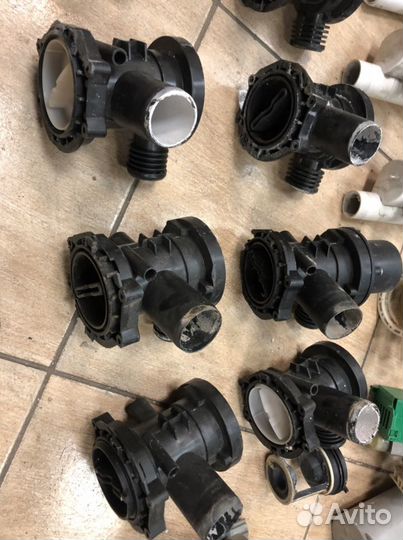 Манжета, фильтр с улиткой, патрубки, заливные шлан