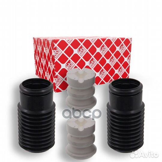 Комплект пыльников и отбойников передней оси 13