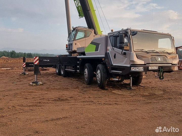 Аренда и услуги автокрана, 60 т, 46 м, с гуськом 16 м