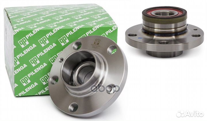 Ступица задняя в сборе LR VAG+Skoda 2001- HBP