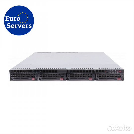 Supermicro CSE-819U 4LFF (2xXeon E5-2670v3, 96Gb)