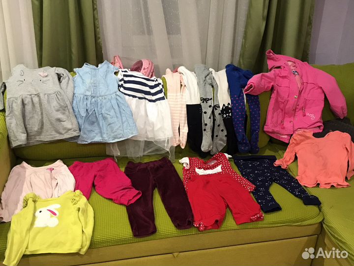 Пакет вещей на девочку