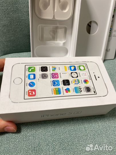 Коробка от iPhone 5S