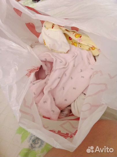 Детские вещи пакетом бесплатно на девочку