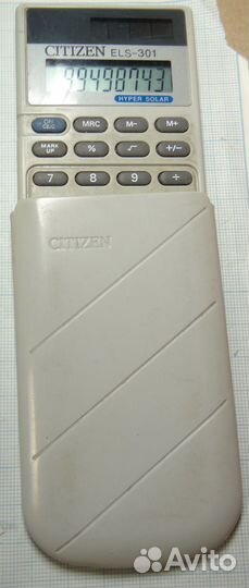 Калькулятор Citizen ELS 301 бу отличное состояние