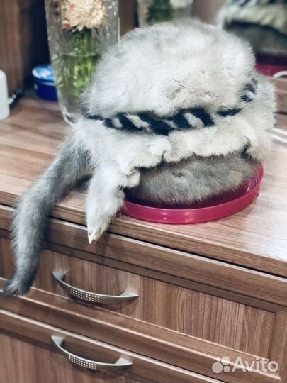 Шапка норковая женская