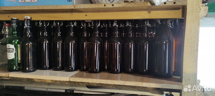 Бутылка с бугельной пробкой 0.5