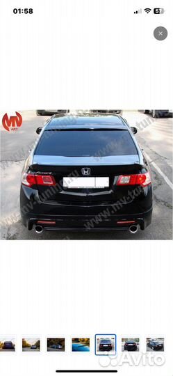 Козырек на honda accord 8