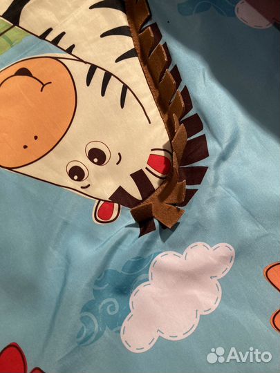 Развивающий коврик tiny love + подвесные игрушки