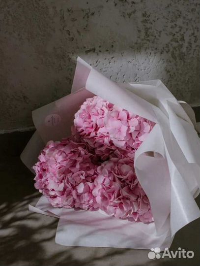 Букеты из гортензий