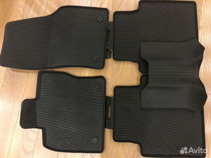 Коврики салона для шкода Кодьяк