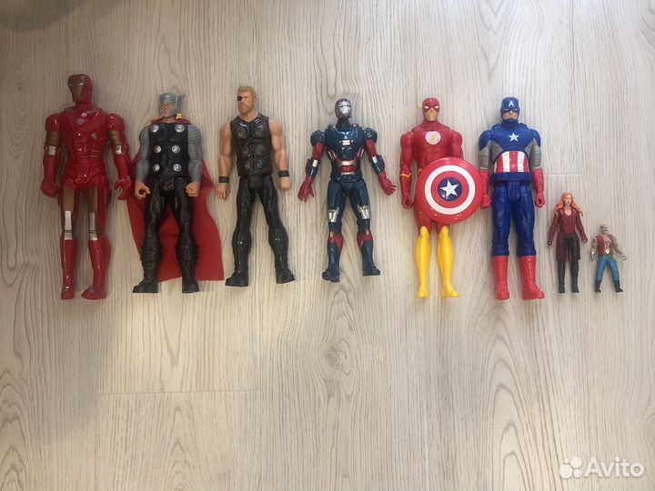 Герои мультфильма Marvel