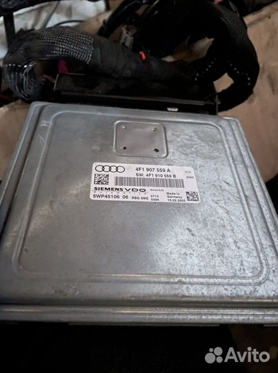 Блок управления двигателем Audi A6 C6 3.2