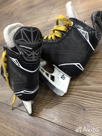 Хоккейные коньки bauer 28 размер