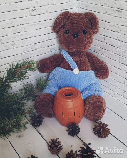 Вязаный мишка