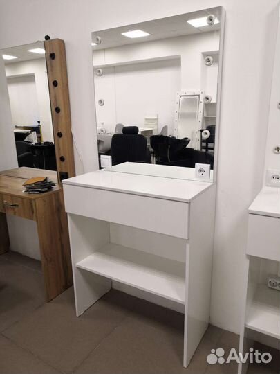 Туалетный столик, зеркало, зеркало визажиста, грим
