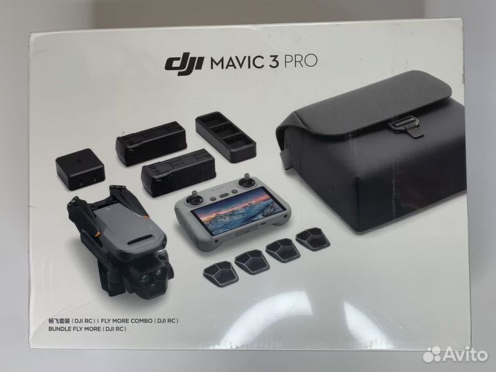 Квадрокоптер Dji Mavic 3 Pro Fly More Combo RC