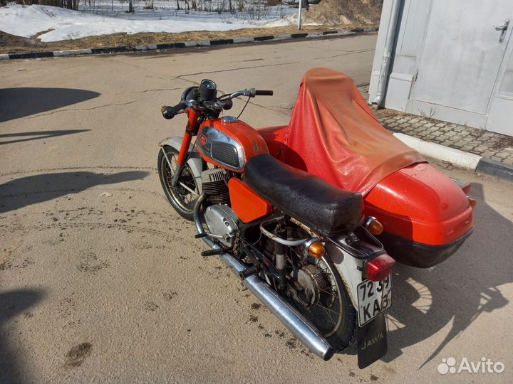 Ява 634 с коляской