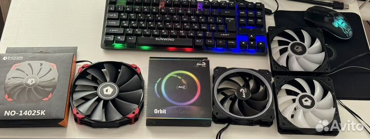 Кулеры для корпуса 120mm