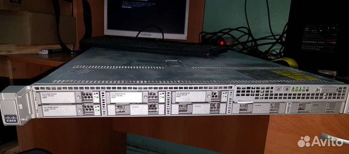 Сервер cisco c220m4 xeon e5-2620v3 32gb