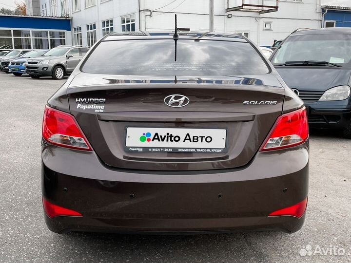 Hyundai Solaris 1.6 AT, 2015, 128 587 км