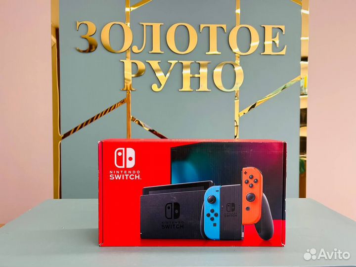 Игровая приставка Nintendo Switch 64 Gb Neon