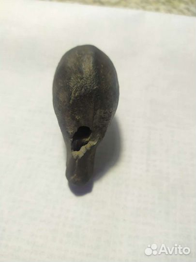 Старинная глиняная свистулька