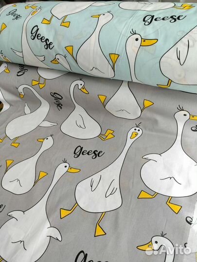 Ткань хлопок поплин детская постель пелёнки