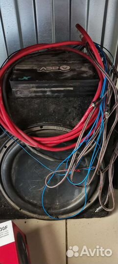 Сабвуфер и усилитель бу