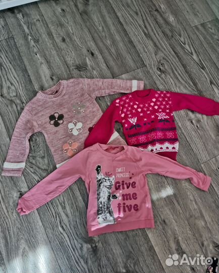 Пакет вещей на девочку размер (98.104.110.116)