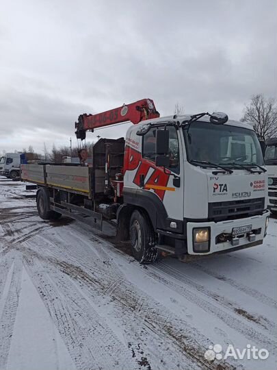 Isuzu FVR34 с КМУ, 2015