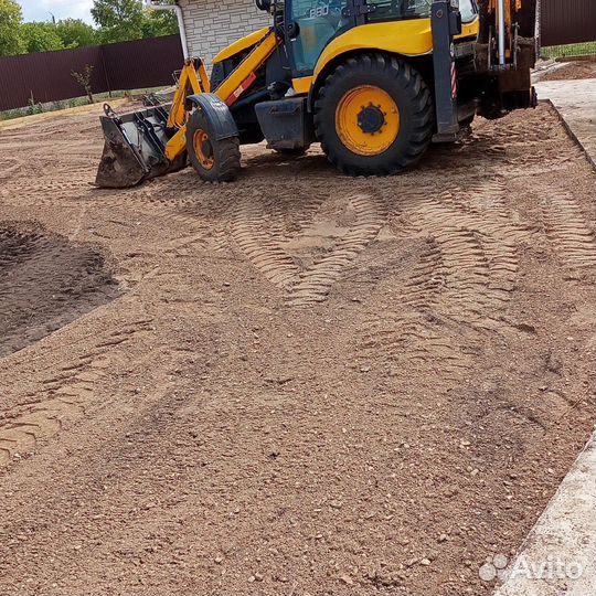 Услуги экскаватор погрузчик трактор ямы, шамбо