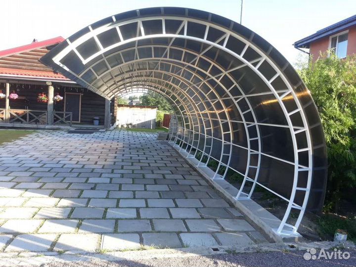 Навес для машины