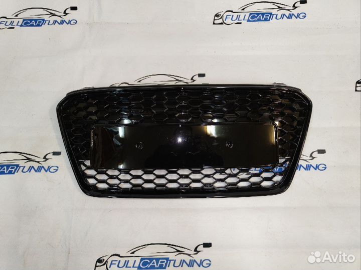 Решетка радиатора Audi a8 d4 стиль rs8 рест