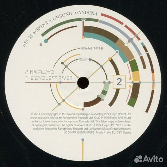 Виниловая пластинка PLG Pink Floyd The Endless Riv
