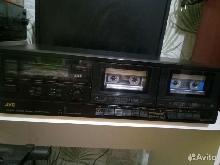 Кассетная дека jvc td-w106