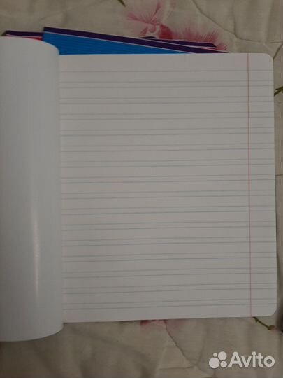 Тетрадь в косую линейку 12л