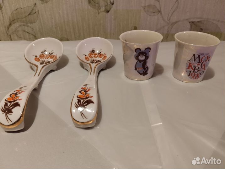 Фарфоровые статуэтки времён СССР миниатюры