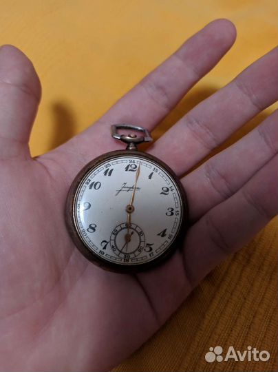 Часы Junghans трофейные с инициалами