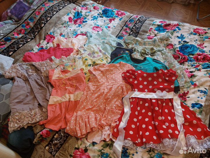 Вещи пакетом для девочки на 4-5 лет