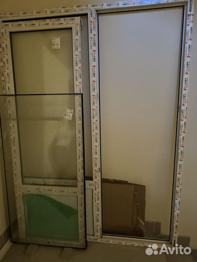 Пластиковое окно дверь