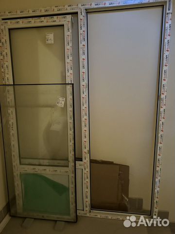 Пластиковое окно дверь