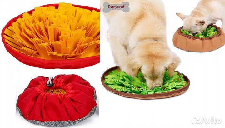 Игрушки для собак, нюхательный коврик, светошейник