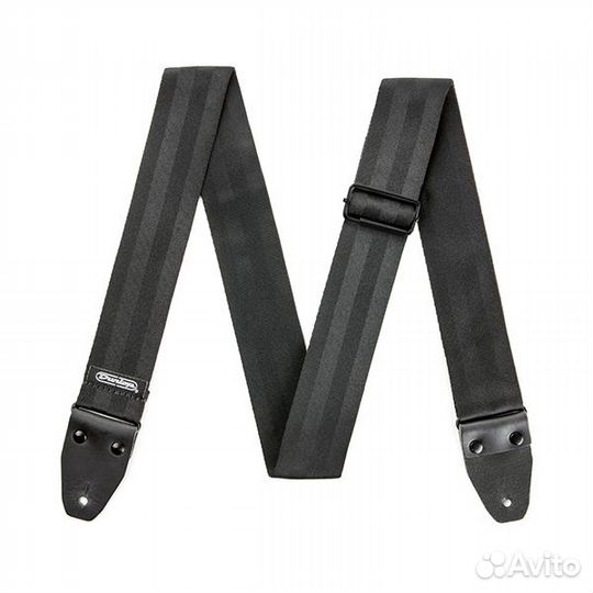 Ремень для гитар Dunlop DST70-01BK Deluxe Seatbelt